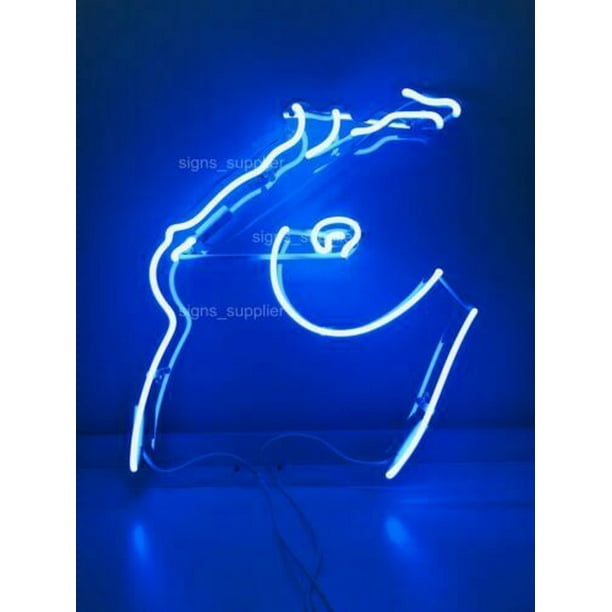 New Send Nudes Live Girl Neon Sign Acrylic Gift Light Lamp Bar Wall 14"x10" 